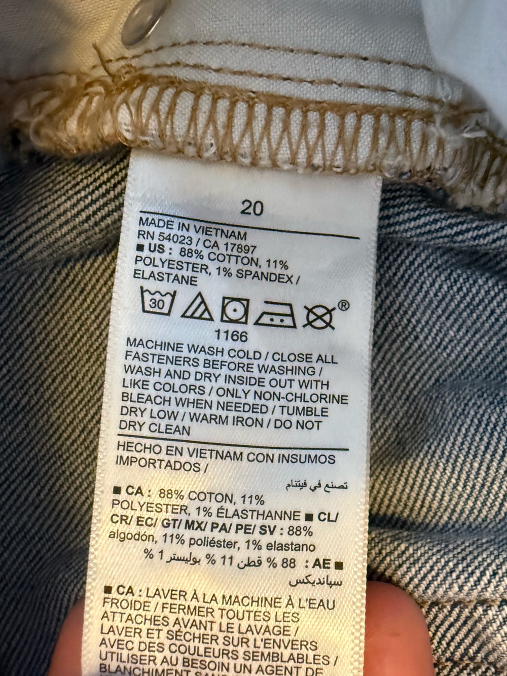 Old Navy Women’s High-Rise OG Straight Denim Jeans New With Tags Size 20 - Picture 9 of 10
